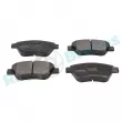 Jeu de 4 plaquettes de frein avant RAP BRAKES R-P0469 - Visuel 2