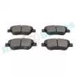 Jeu de 4 plaquettes de frein avant RAP BRAKES R-P0469 - Visuel 3