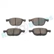 Jeu de 4 plaquettes de frein avant RAP BRAKES R-P0472 - Visuel 3