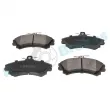 Jeu de 4 plaquettes de frein avant RAP BRAKES R-P0473 - Visuel 2