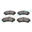 Jeu de 4 plaquettes de frein avant RAP BRAKES R-P0473 - Visuel 3