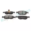 Jeu de 4 plaquettes de frein avant RAP BRAKES R-P0475 - Visuel 2
