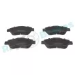 Jeu de 4 plaquettes de frein avant RAP BRAKES R-P0476 - Visuel 1
