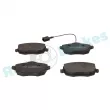 Jeu de 4 plaquettes de frein avant RAP BRAKES R-P0478 - Visuel 2