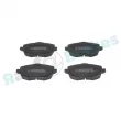 Jeu de 4 plaquettes de frein avant RAP BRAKES R-P0479 - Visuel 1