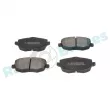 Jeu de 4 plaquettes de frein avant RAP BRAKES R-P0479 - Visuel 2