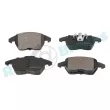 Jeu de 4 plaquettes de frein avant RAP BRAKES R-P0490 - Visuel 2