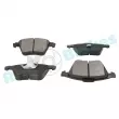 Jeu de 4 plaquettes de frein avant RAP BRAKES R-P0492 - Visuel 2