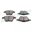 Jeu de 4 plaquettes de frein avant RAP BRAKES R-P0492 - Visuel 3