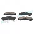Jeu de 4 plaquettes de frein avant RAP BRAKES R-P0494 - Visuel 2