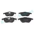Jeu de 4 plaquettes de frein avant RAP BRAKES R-P0498 - Visuel 1