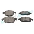Jeu de 4 plaquettes de frein avant RAP BRAKES R-P0498 - Visuel 3