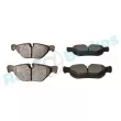 Jeu de 4 plaquettes de frein arrière RAP BRAKES R-P0510 - Visuel 3