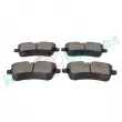 Jeu de 4 plaquettes de frein avant RAP BRAKES R-P0512 - Visuel 3