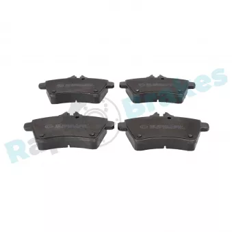 Jeu de 4 plaquettes de frein avant RAP BRAKES R-P0514