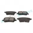 Jeu de 4 plaquettes de frein arrière RAP BRAKES R-P0521 - Visuel 2