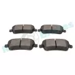 Jeu de 4 plaquettes de frein arrière RAP BRAKES R-P0521 - Visuel 3