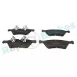 Jeu de 4 plaquettes de frein avant RAP BRAKES R-P0525 - Visuel 1