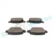 Jeu de 4 plaquettes de frein arrière RAP BRAKES R-P0529 - Visuel 3
