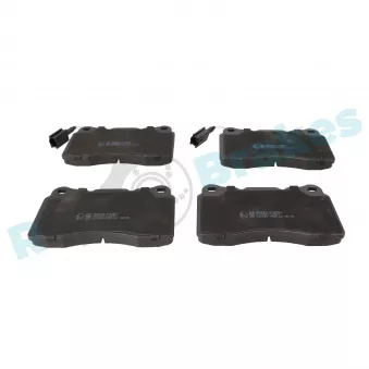 Jeu de 4 plaquettes de frein avant RAP BRAKES R-P0531