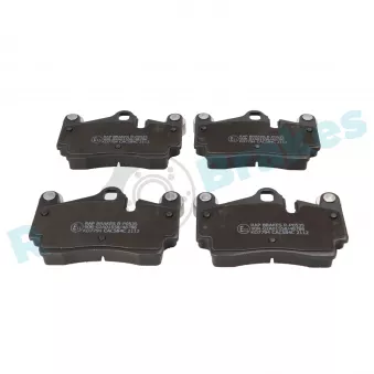 Jeu de 4 plaquettes de frein arrière RAP BRAKES R-P0535