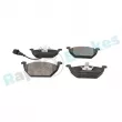 Jeu de 4 plaquettes de frein avant RAP BRAKES R-P0539 - Visuel 2