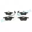 Jeu de 4 plaquettes de frein avant RAP BRAKES R-P0540 - Visuel 1