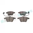 Jeu de 4 plaquettes de frein avant RAP BRAKES R-P0540 - Visuel 3