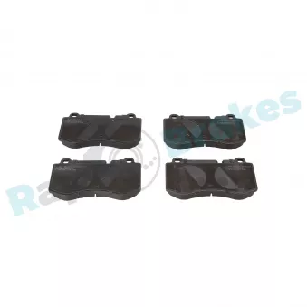 Jeu de 4 plaquettes de frein avant RAP BRAKES R-P0547