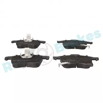 Jeu de 4 plaquettes de frein avant RAP BRAKES R-P0548