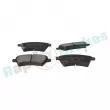 Jeu de 4 plaquettes de frein avant RAP BRAKES R-P0553 - Visuel 2