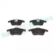 Jeu de 4 plaquettes de frein avant RAP BRAKES R-P0562 - Visuel 1