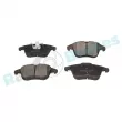 Jeu de 4 plaquettes de frein avant RAP BRAKES R-P0562 - Visuel 2