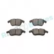 Jeu de 4 plaquettes de frein avant RAP BRAKES R-P0562 - Visuel 3