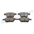 Jeu de 4 plaquettes de frein avant RAP BRAKES R-P0563 - Visuel 3