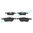 Jeu de 4 plaquettes de frein avant RAP BRAKES R-P0566 - Visuel 1