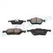 Jeu de 4 plaquettes de frein avant RAP BRAKES R-P0566 - Visuel 2