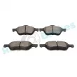 Jeu de 4 plaquettes de frein avant RAP BRAKES R-P0566 - Visuel 3