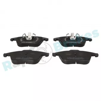 Jeu de 4 plaquettes de frein avant RAP BRAKES R-P0571