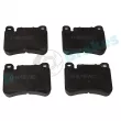 Jeu de 4 plaquettes de frein avant RAP BRAKES R-P0573 - Visuel 1