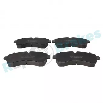 Jeu de 4 plaquettes de frein avant RAP BRAKES R-P0576