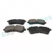 Jeu de 4 plaquettes de frein avant RAP BRAKES R-P0576 - Visuel 2