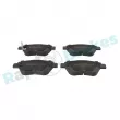 Jeu de 4 plaquettes de frein avant RAP BRAKES R-P0580 - Visuel 1