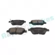 Jeu de 4 plaquettes de frein avant RAP BRAKES R-P0580 - Visuel 2