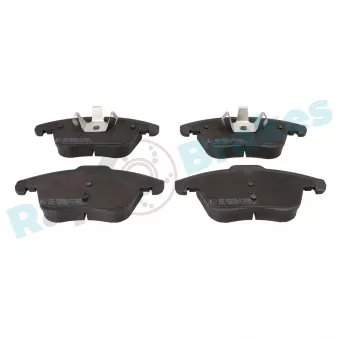 Jeu de 4 plaquettes de frein avant RAP BRAKES R-P0584