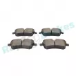 Jeu de 4 plaquettes de frein avant RAP BRAKES R-P0591 - Visuel 3