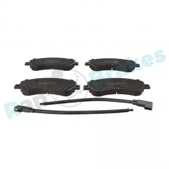 Jeu de 4 plaquettes de frein avant RAP BRAKES R-P0603