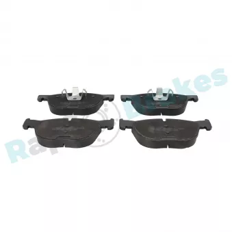 Jeu de 4 plaquettes de frein avant RAP BRAKES R-P0605