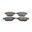 Jeu de 4 plaquettes de frein avant RAP BRAKES R-P0605 - Visuel 3