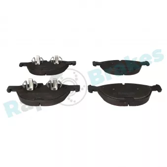 Jeu de 4 plaquettes de frein avant RAP BRAKES R-P0607